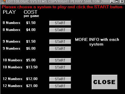 cost of lotto systems